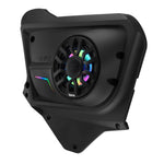 Can-Am Maverick X3 Max (2017-Up) Rear Door Speaker Panels Loaded with NXL-IQ 6.5" 2-Way Coaxial Marine Speakers and Digital LED Badge