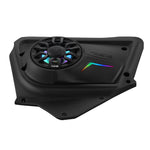 Can-Am Maverick X3 Max (2017-Up) Rear Door Speaker Panels Loaded with NXL-IQ 6.5" 2-Way Coaxial Marine Speakers and Digital LED Badge