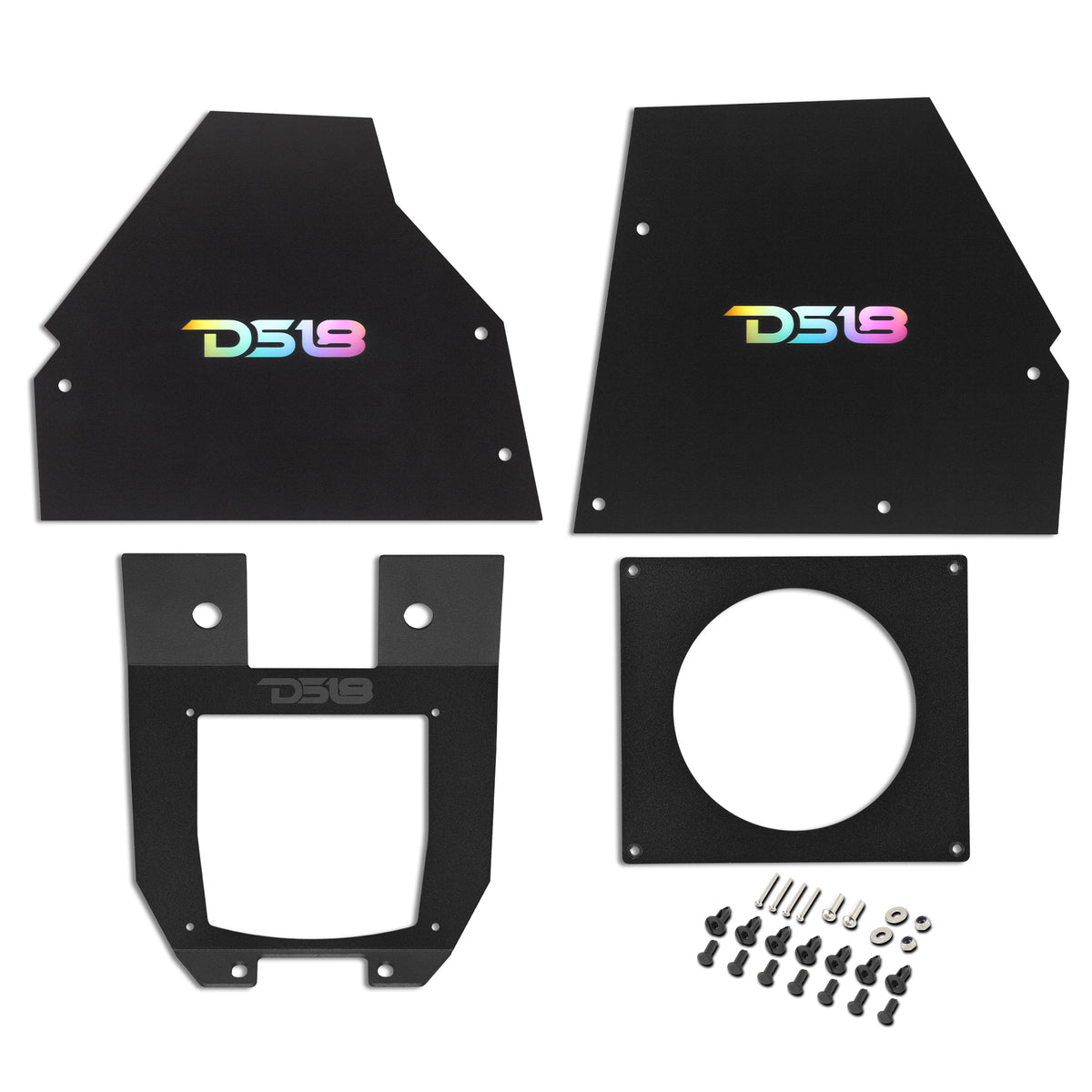Can-Am Maverick X3 Lower Bracket Kit for MRX150 Head-Unit with Center Console Covers and LED Badges