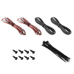 Can-Am Maverick X3 Front Door Speaker Panels with 6.5" NXL-IQ6/BK and Digital LED Lighting