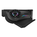 Can-Am Maverick X3 Front Door Speaker Panels with 6.5" NXL-IQ6/BK and Digital LED Lighting