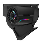 Can-Am Maverick X3 Front Door Speaker Panels with 6.5" NXL-IQ6/BK and Digital LED Lighting