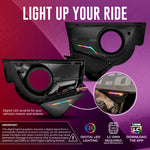 Can-Am Maverick X3 Door Speaker Panels with Digital LED Lighting