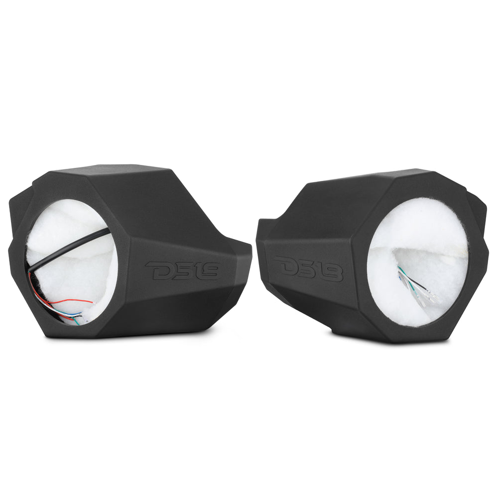 DS18 Can-Am Maverick X3 Kick Panel Speaker Pods for 6.5” Speakers