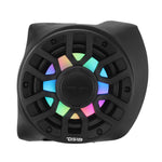 Can-Am Maverick X3 Rear B-Pillar Speaker Pods Loaded with (2) NXL-IQ6/BK Coaxial Speakers with LED Lights