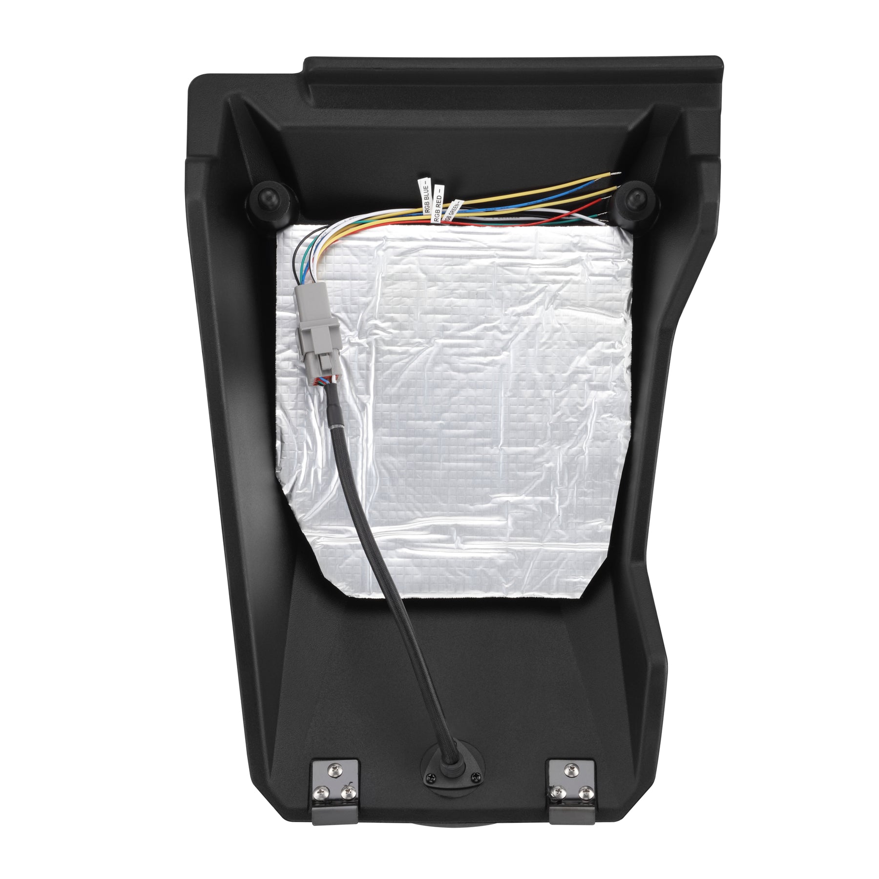 Can-Am Maverick X3 (2017+) Waterfall Center Console Speaker Pod – Fits Dual 6.5” Speakers