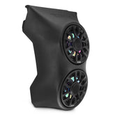 Can-Am Maverick X3 (2017+) Waterfall Center Console Speaker Pod – Loaded with (2) NXL-IQ6/BK Speakers with LED Lighting