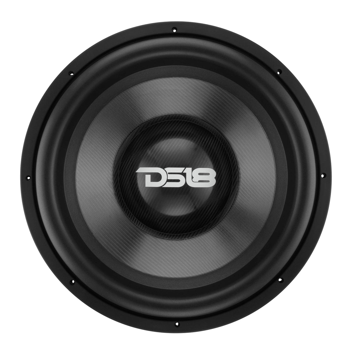 18" High Excursion Subwoofer with Carbon Fiber Cone | 3500W RMS / 7000W Peak | Dual 1-Ohm Voice Coil