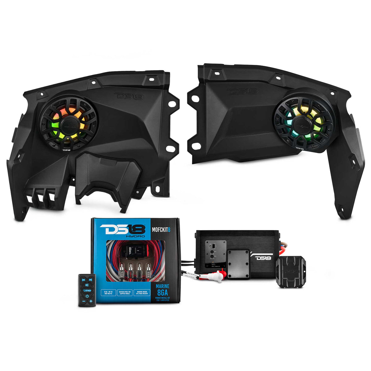 DS18 Can-Am Maverick Audio Upgrade Package