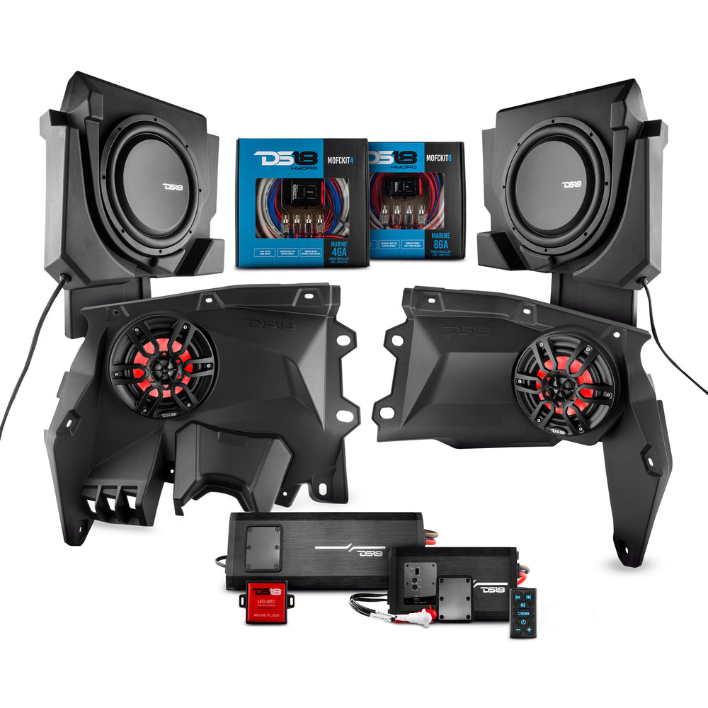 DS18 Can-Am Maverick Audio Upgrade Package