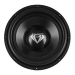 Black Diamond 18" High Excursion Subwoofer with Carbon Fiber Cone | 3500W RMS / 7000W Peak | Dual 1-Ohm Voice Coil