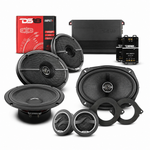 Paquete de mejora/reemplazo de altavoces para puertas delanteras y traseras de RAM 2500 Crew Cab y Quad Cab (2012-2021) de 1600 vatios 