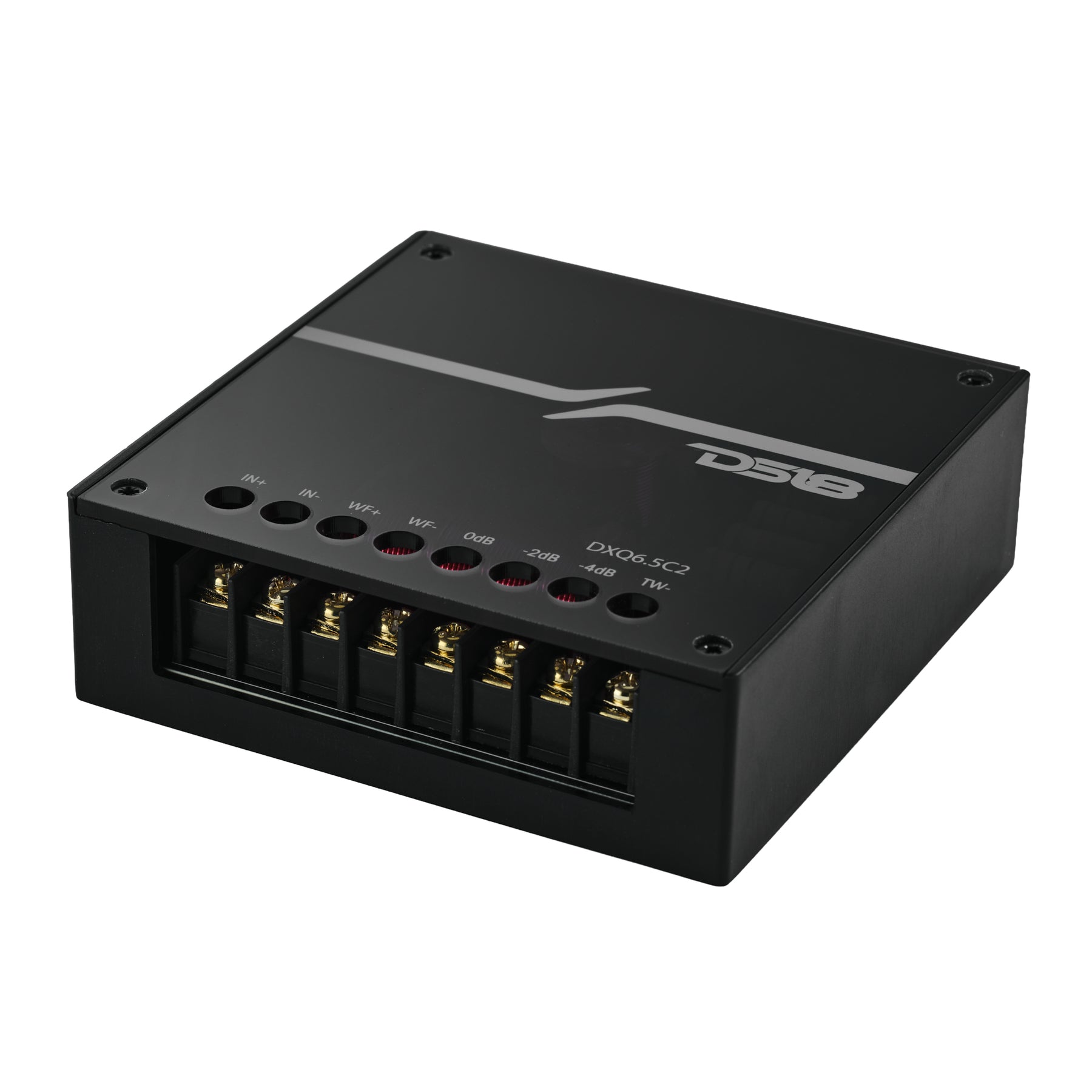 DXQ 6.5" 2-Way Component Speaker Set with Yellow Straw + Composite Foam Cone | 150W RMS 4-Ohm