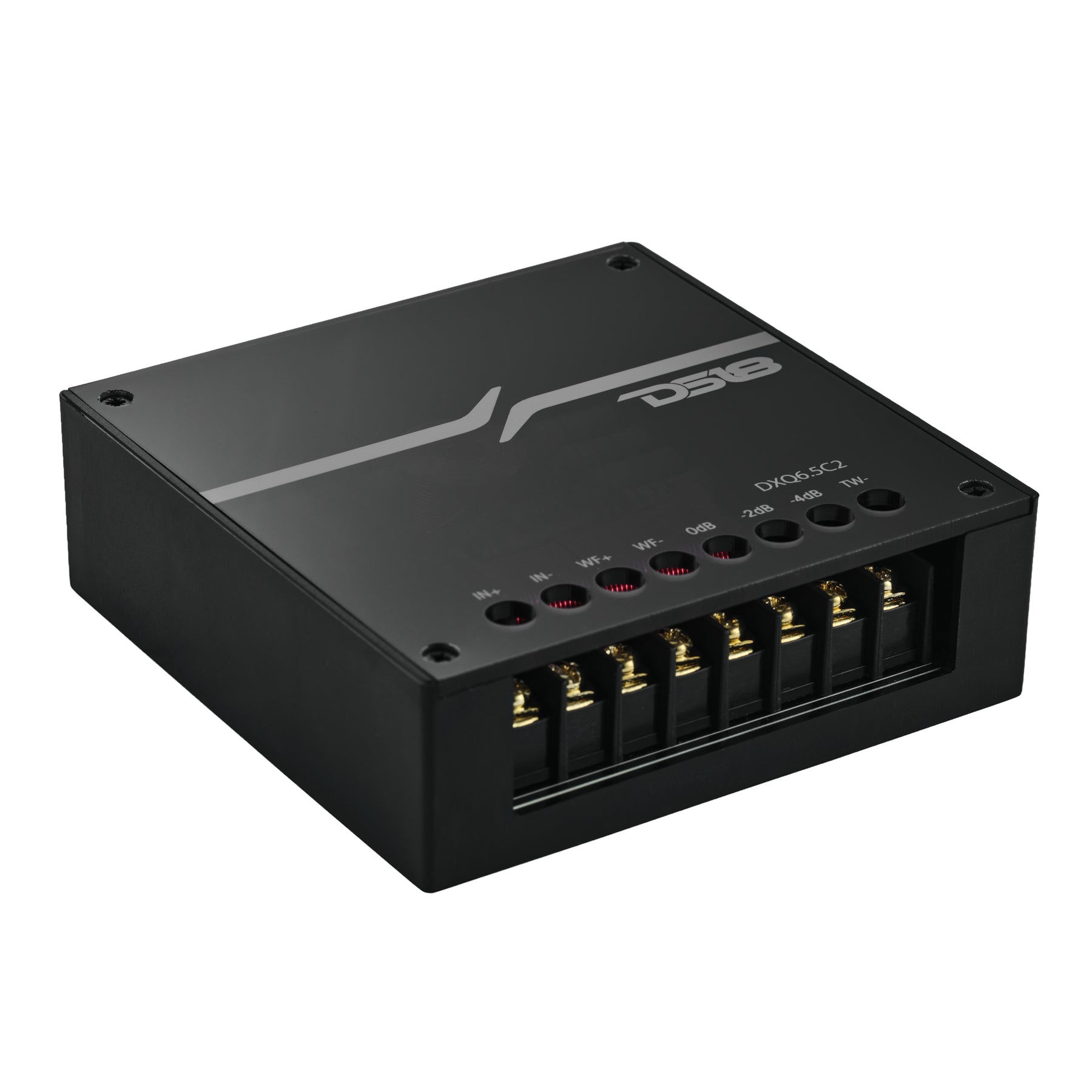 DXQ 6.5" 2-Way Component Speaker Set with Yellow Straw + Composite Foam Cone | 150W RMS 4-Ohm