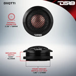 DXQ 2.2" Titanium Dome Tweeter with Neodymium Magnet | 30W RMS 4-Ohm
