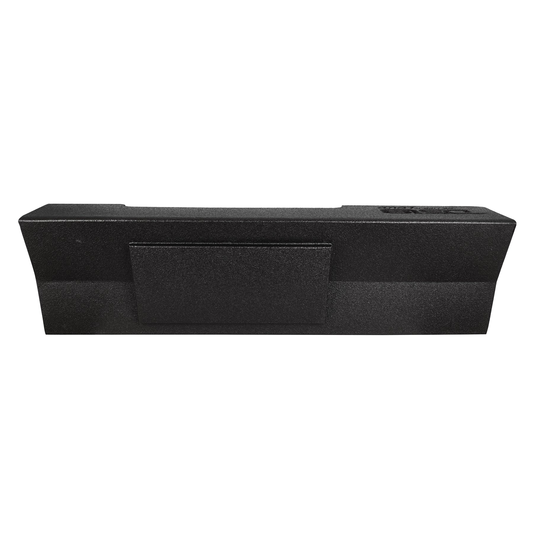 Subwoofer Enclosure for 2009-Up Ford F-150 and 2017-2026 Super Duty F-250/F-350 Crew Cabs, Dual 10" Under Rear Seat Down-Fire Ported Shallow Box