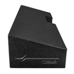 Subwoofer Enclosure for 2019-2024 Chevy Silverado and GMC Sierra 1500/2500/3500, Dual 10" Under Rear Seat Front-Fire Ported Box