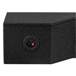 Subwoofer Enclosure for 2019-2024 RAM Trucks 4-Door Models, Dual 8" Under Rear Seat Front-Fire Ported Box