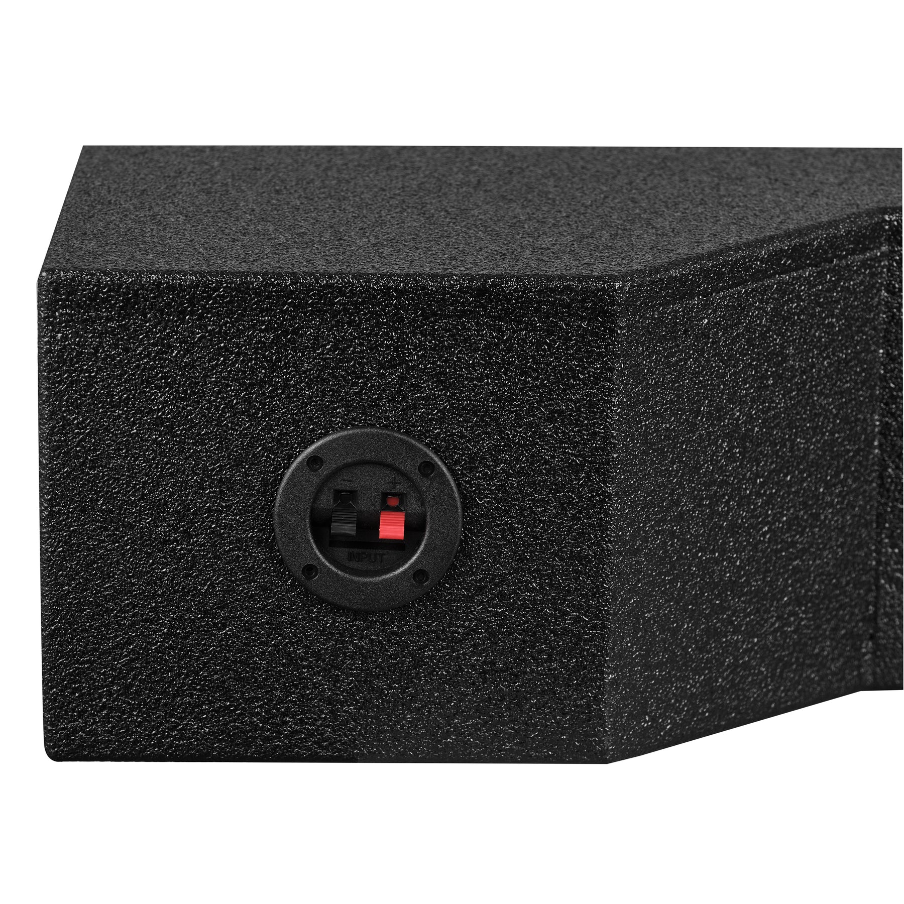 Subwoofer Enclosure for 2019-2024 RAM Trucks 4-Door Models, Dual 8" Under Rear Seat Front-Fire Ported Box