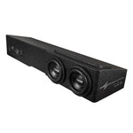 Loaded 2 x 8" Subwoofer Enclosure for Chevy/GMC Crew Cabs (2007-2024) and Ford F-150/Super Duty Crew Cabs (2009-2024)