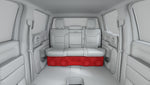 Caja acústica con 4 subwoofers de 8" para Chevy/GMC Crew Cabs (2007-2024) y Ford F-150/Super Duty Crew Cabs (2009-2024)