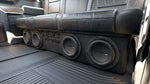 Caja acústica con 4 subwoofers de 8" para Chevy/GMC Crew Cabs (2007-2024) y Ford F-150/Super Duty Crew Cabs (2009-2024)