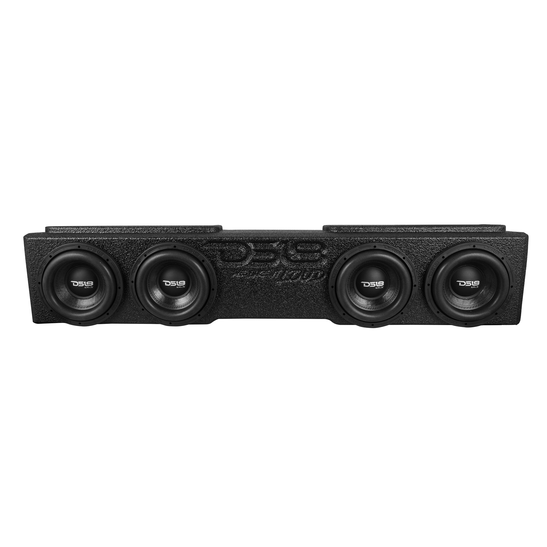 Loaded 4 x 8" Subwoofer Enclosure for Chevy/GMC Crew Cabs (2007-2024) and Ford F-150/Super Duty Crew Cabs (2009-2024)