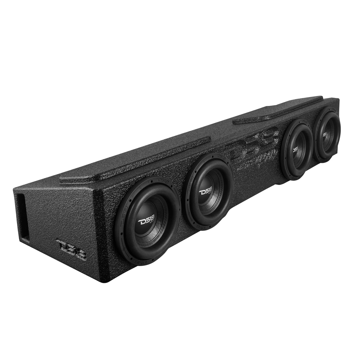 Loaded 4 x 8" Subwoofer Enclosure for Chevy/GMC Crew Cabs (2007-2024) and Ford F-150/Super Duty Crew Cabs (2009-2024)