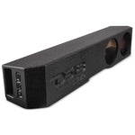Universal Subwoofer Enclosure for Dual 8" Subwoofers, Under Rear Seat Front-Fire Ported Box