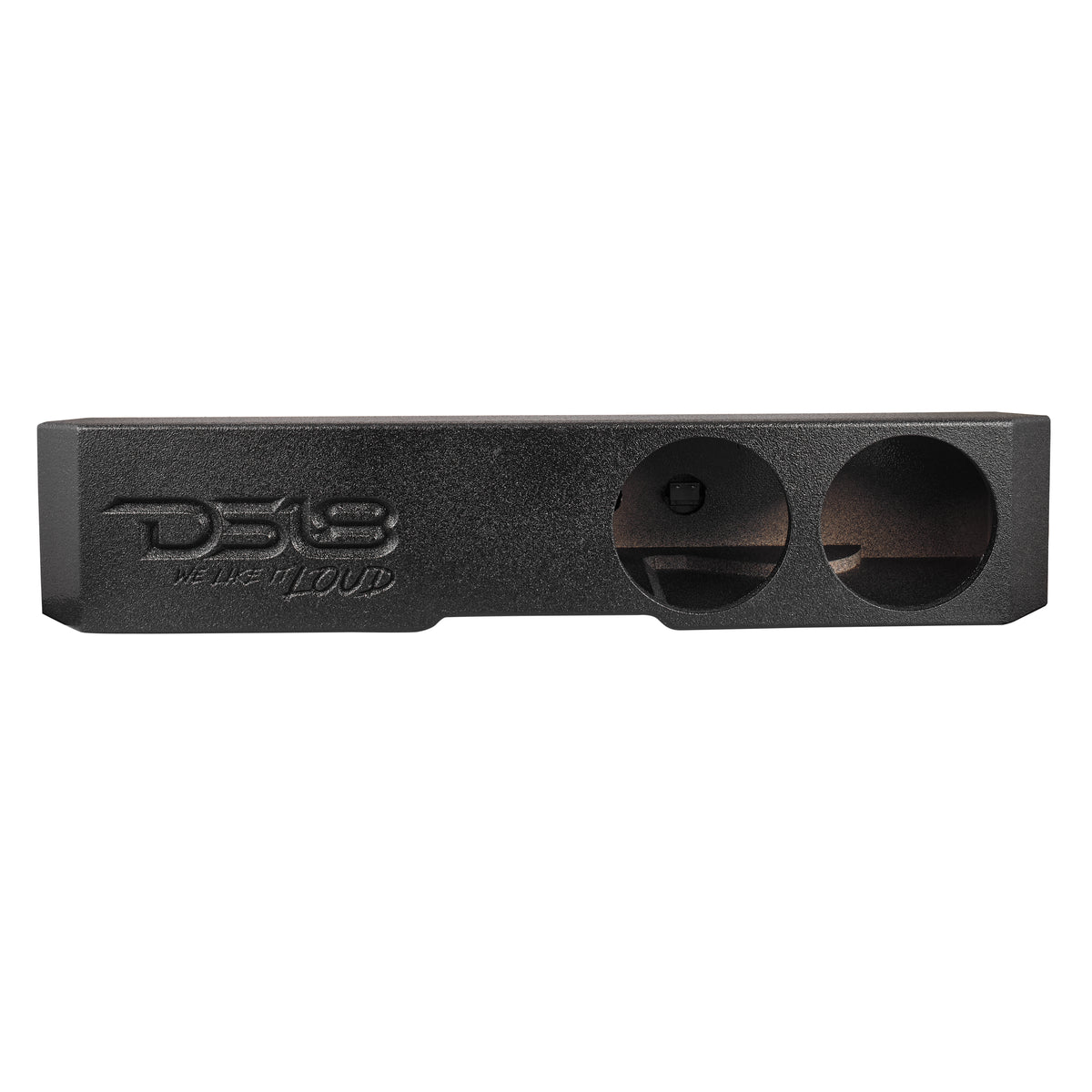 Universal Subwoofer Enclosure for Dual 8" Subwoofers, Under Rear Seat Front-Fire Ported Box