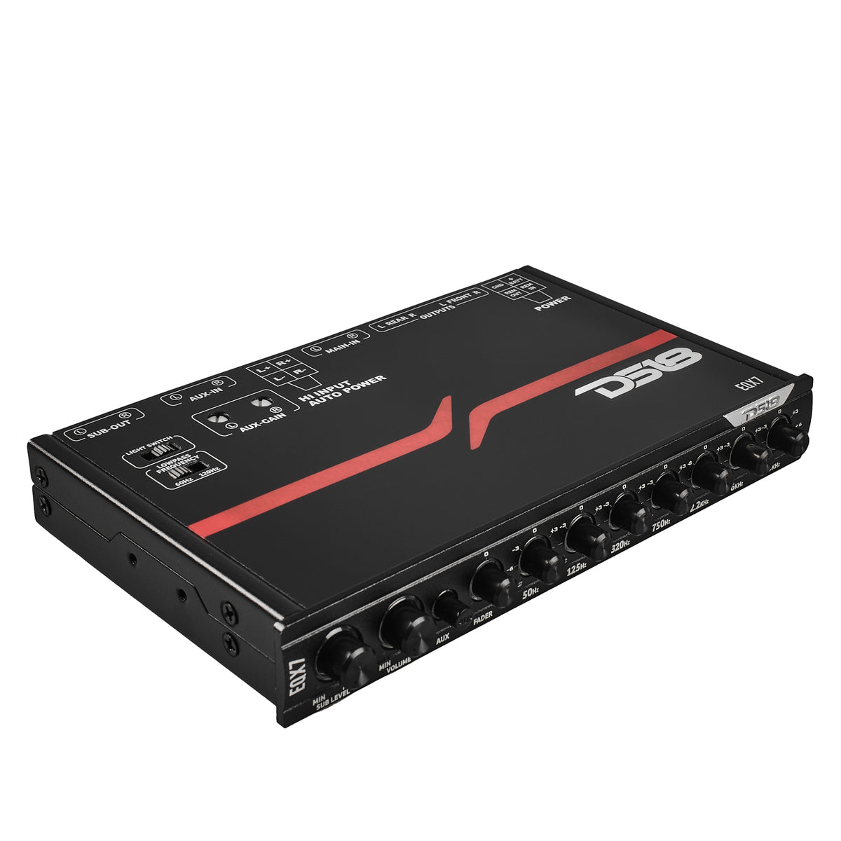 High Volt 7-Band Equalizer with High Level Input and Auto Turn On