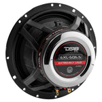 EXL 6.5" 2-Way Coaxial Speaker with Fiber Glass Cone 120 Watts Rms 3-Ohm