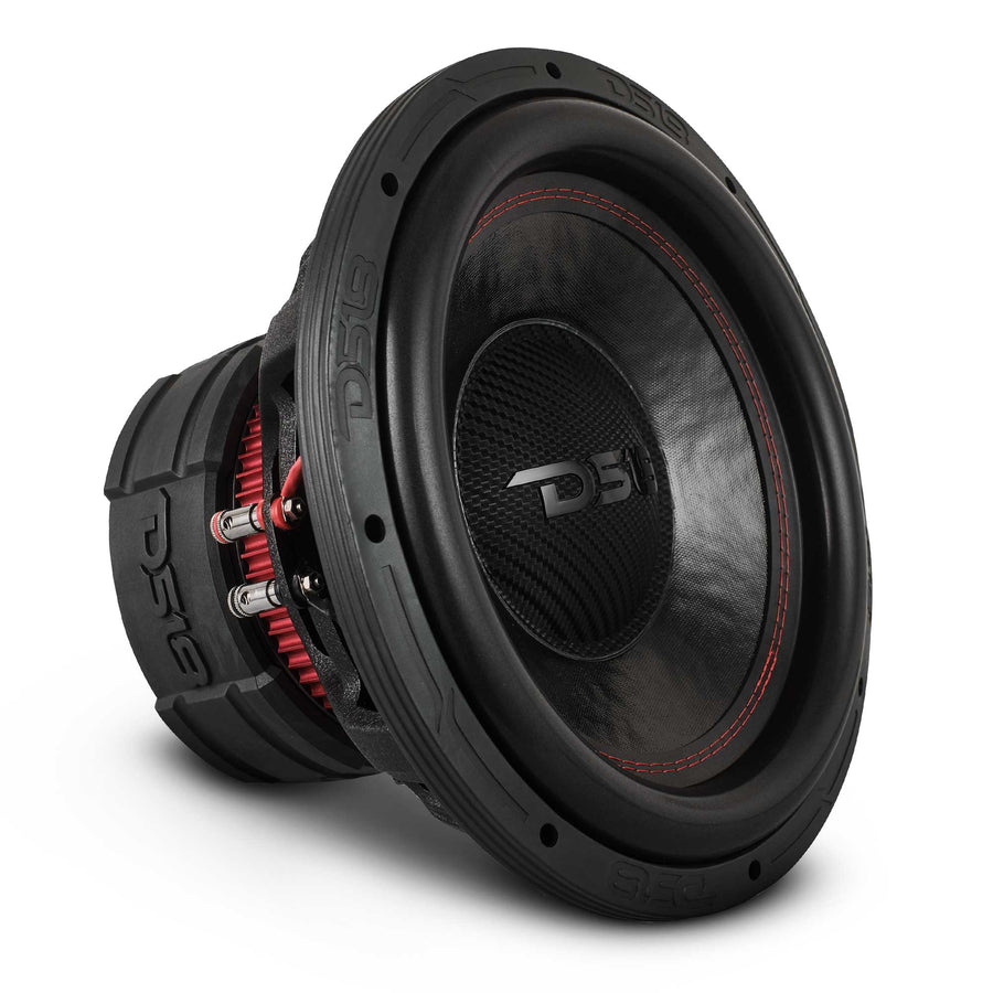 DS18 EXL 12” Subwoofer Quad Stack with Reinforced Cone 2000 Watts RMS 4 ...