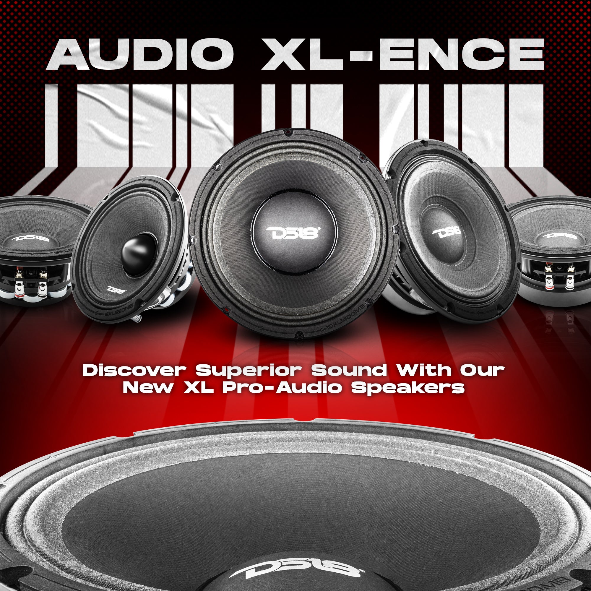 Sundown Audio Neo-Pro v3 6.5 8 Ohm 180 Watts RMS Midrange Speaker