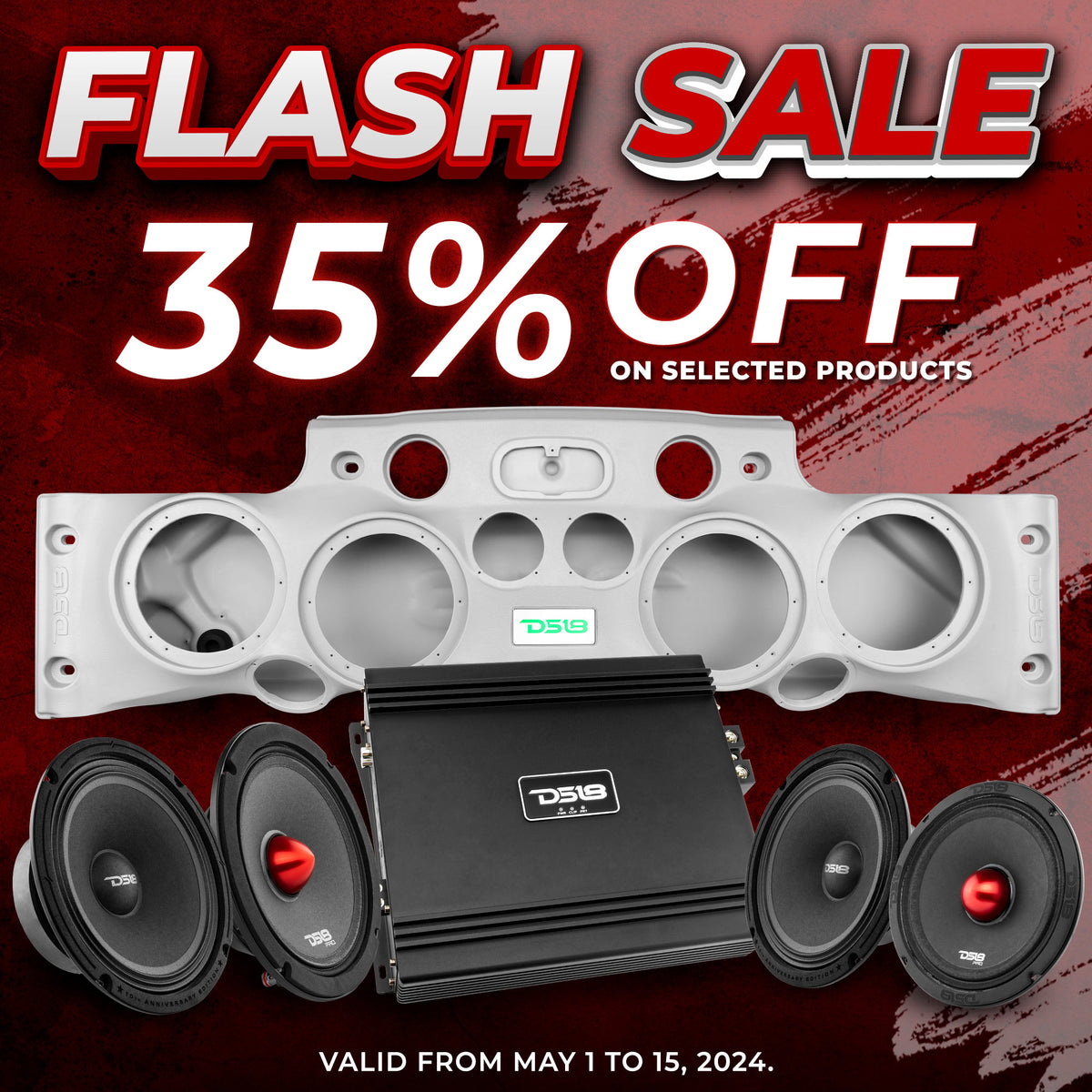 Ds18 Display Store Rack Official DS18 Pro Audio Store - Speakers, Subwoofers, Amps & More!