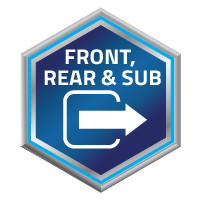 FRONT, REAR & SUB OUTPUT