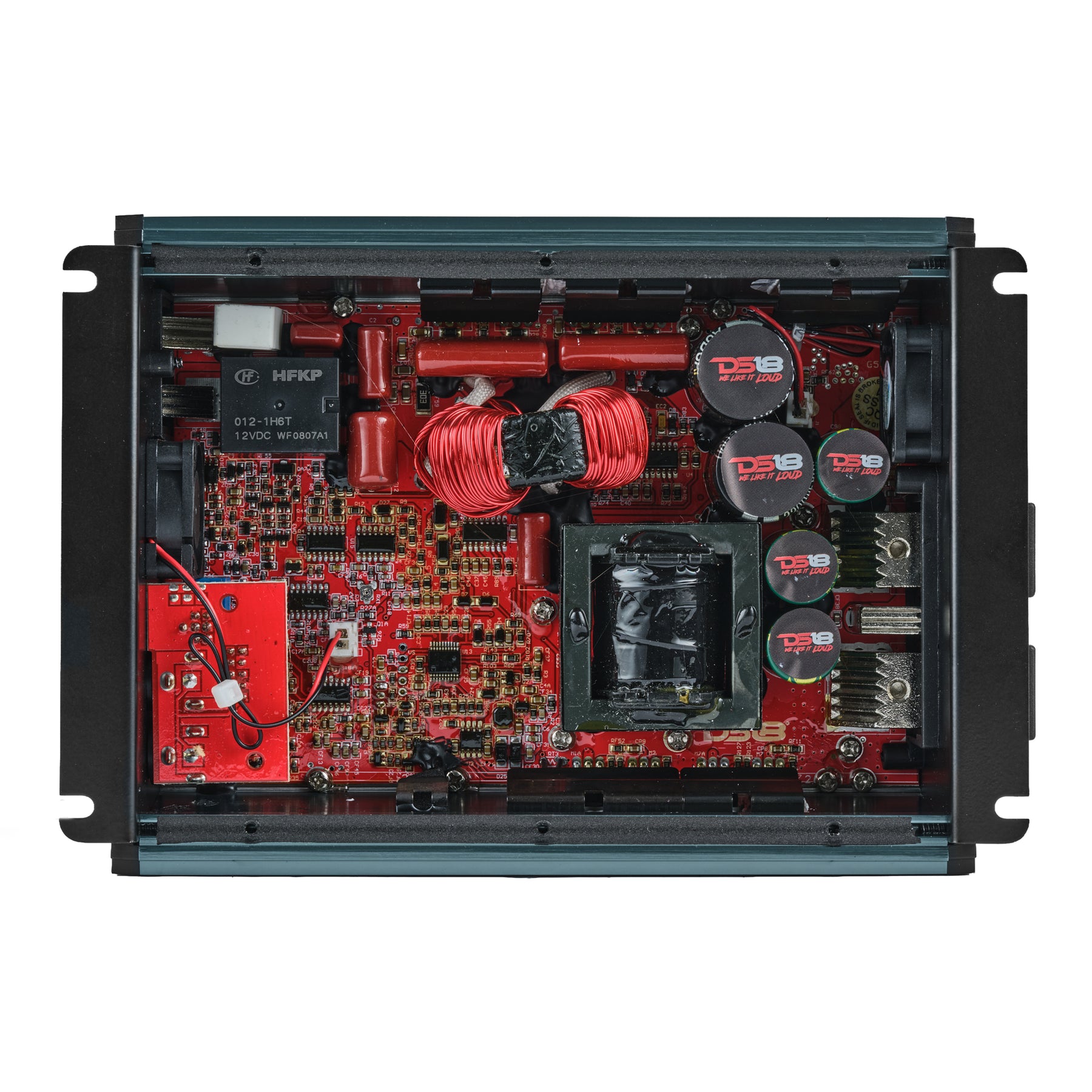 FRP Compact Full-Range Class D 1-Channel Amplifier 1,500 Watts Rms @ 1-Ohm