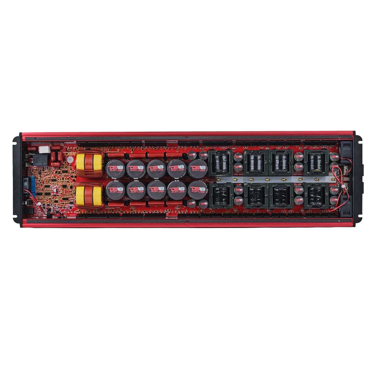 FRP Compact Full-Range Class D 1-Channel Amplifier 12,000 Watts Rms @ 1-Ohm