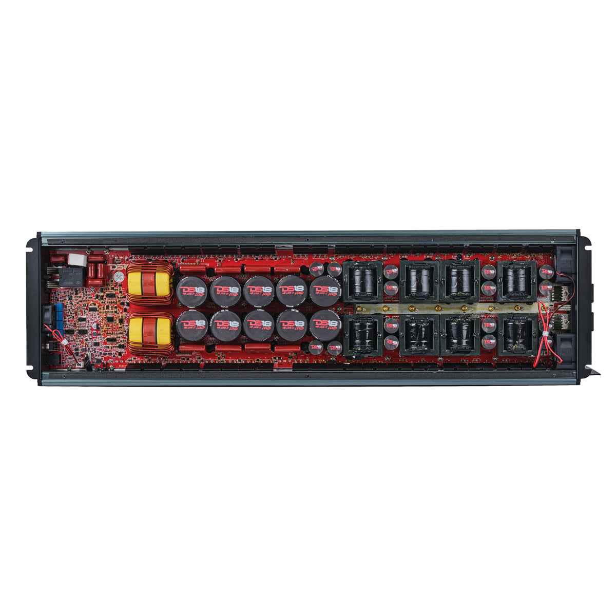 FRP Compact Full-Range Class D 1-Channel Amplifier 12,000 Watts Rms @ 1-Ohm