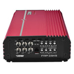 FRP Compact Full-Range Class D 5-Channel Amplifier – 250W x 4 + 1,200W Subwoofer Output