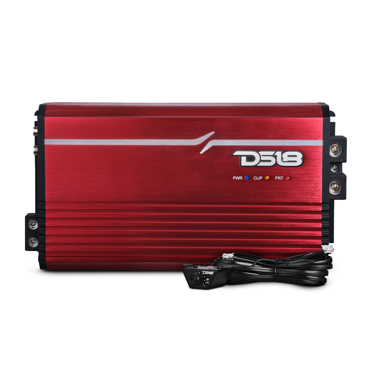 FRP Compact Full-Range Class D 1-Channel Amplifier 3,500 Watts Rms @ 1-Ohm Red