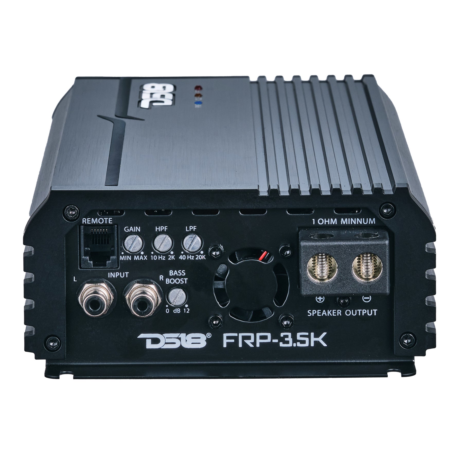 FRP Compact Full-Range Class D 1-Channel Amplifier 3,500 Watts Rms @ 1-Ohm Titanium