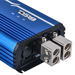 FRP Compact Full-Range Class D 1-Channel Amplifier 5,000 Watts Rms @ 1-Ohm Blue