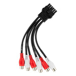 GEN-X 5-Channel Class D Amplifier | 4 x 130W RMS @ 4-Ohm + 1  x 900W RMS @ 1-Ohm