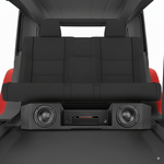 Complete Under Seat Subwoofer Enclosure Package for JT Gladiator Jeeps
