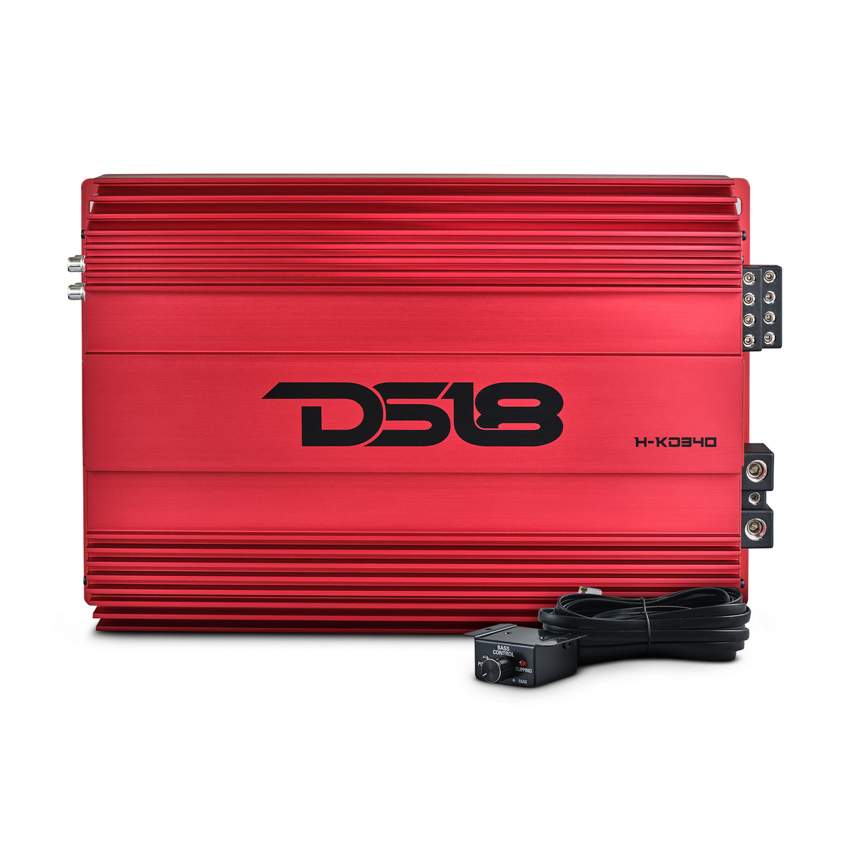 DS18 HOOLIGAN Full Range Class D 4-Channel Car Audio Amplifier
