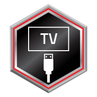 HDMI pass-through for easy TV integration