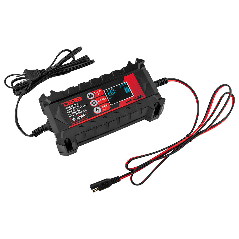 10 Amp 6/12 Volt CAR Battery Charger MAINTAINER DEEP Cycle AGM
