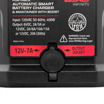 15 AMP Automatic Smart Lithium and AGM Battery Charger, Maintainer and Jump Starter