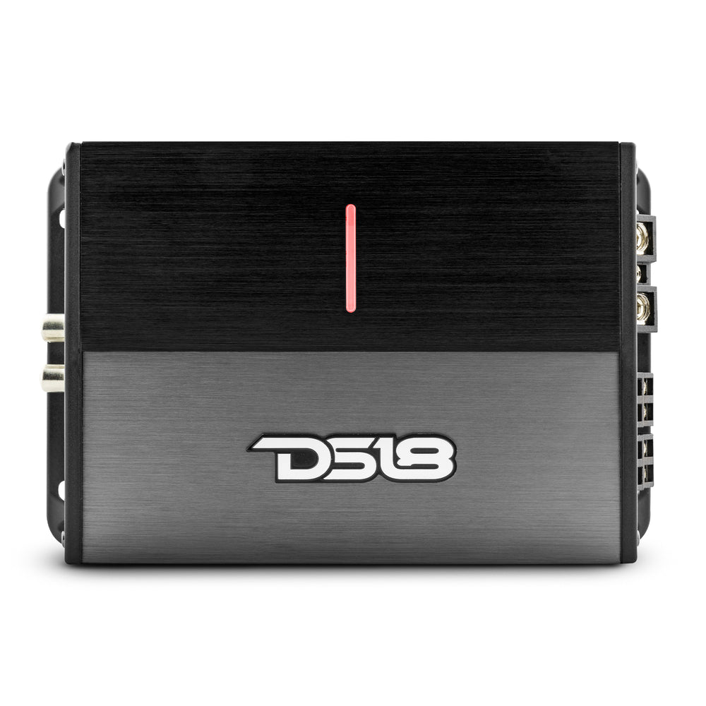 Refurbished DS18 ION1600.4D 4-Channel Class-D Car Amplifier – 1600W RMS, Compact Design